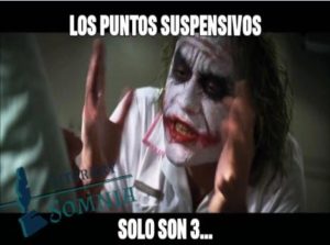 Puntos suspensivos memes memes sobre ortografía  