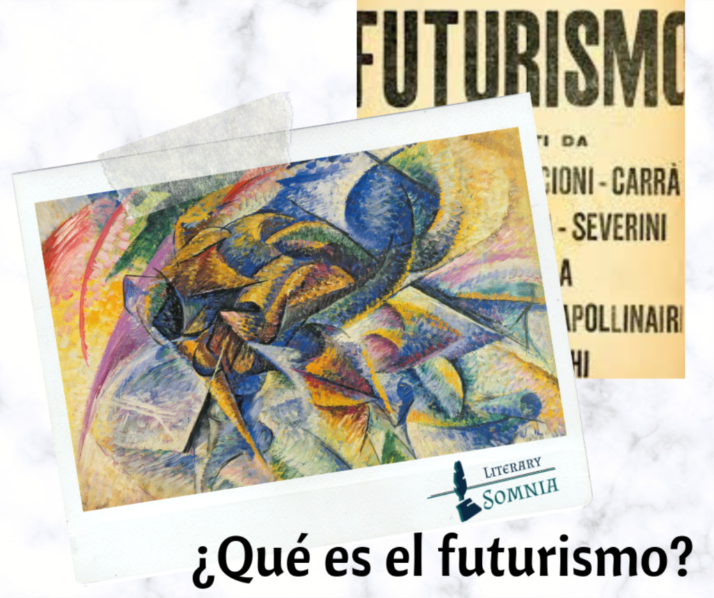 Futurismo portada en la literatura