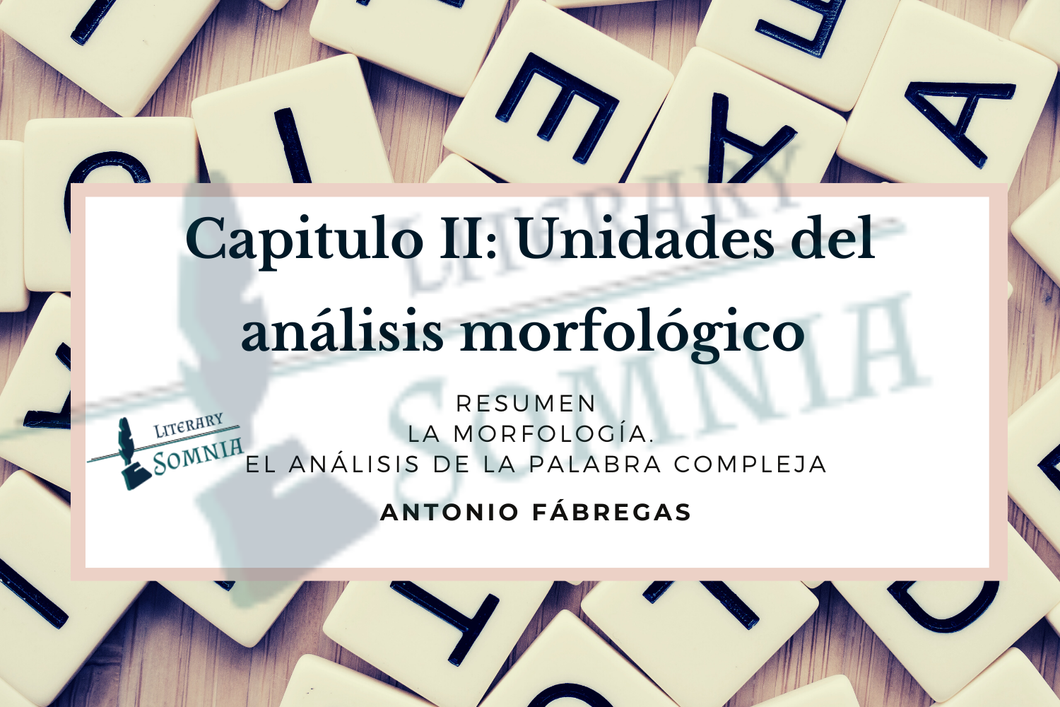 Análisis morfologico de Fábrega