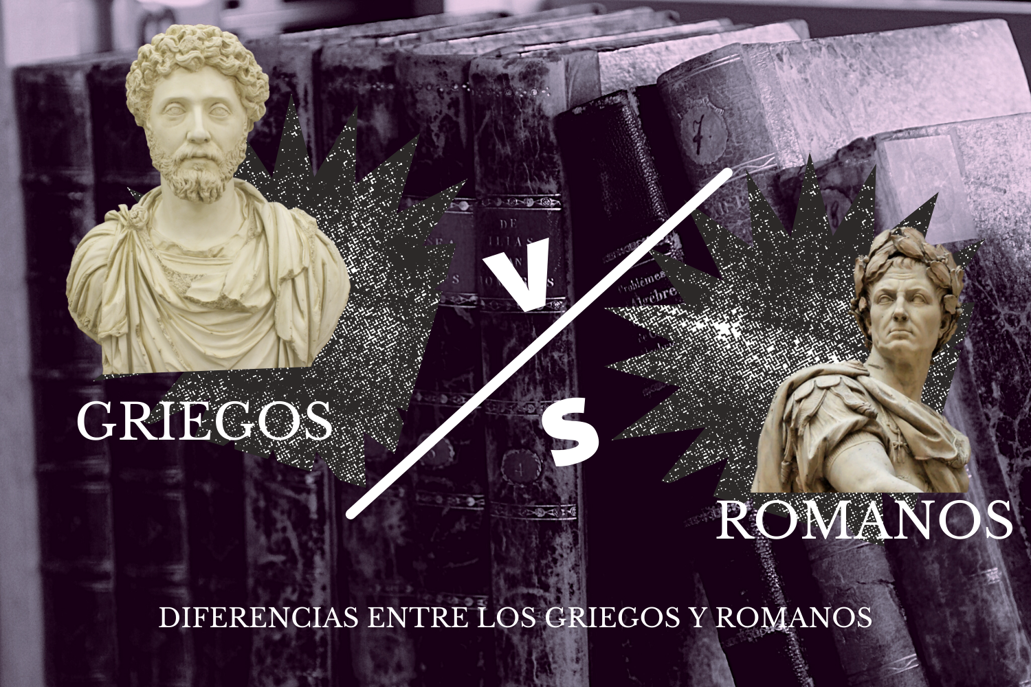 Diferencias entre griegos y romanos